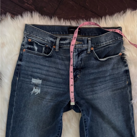 Lucky Brand Ava Mid-Rise Blue Denim Jeans - Picture 11 of 14